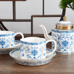 複古中式陶瓷家用茶壺茶杯茶具套裝