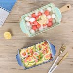 玉泉矩形陶瓷烤碗烘焙烤盤批發